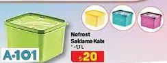 NOFROST SAKLAMA KABI 1.1 L NOFROST SAKLAMA KABI 1.1 L